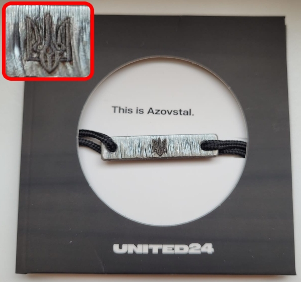 Zwurbella's tweet image. 💥 Original AZOV STEEL bracelet, limited edition, made from the last batch of Azov steel 💥
📢 Raffle for Ukraine 🇺🇦 in cooperation with @MinisterBoomer
Process description in the following posts. ⬇️
Please re-post + boost. 🙏 Thank you! 🥰
Take part + support. 🇺🇦 Good Luck! 🍀