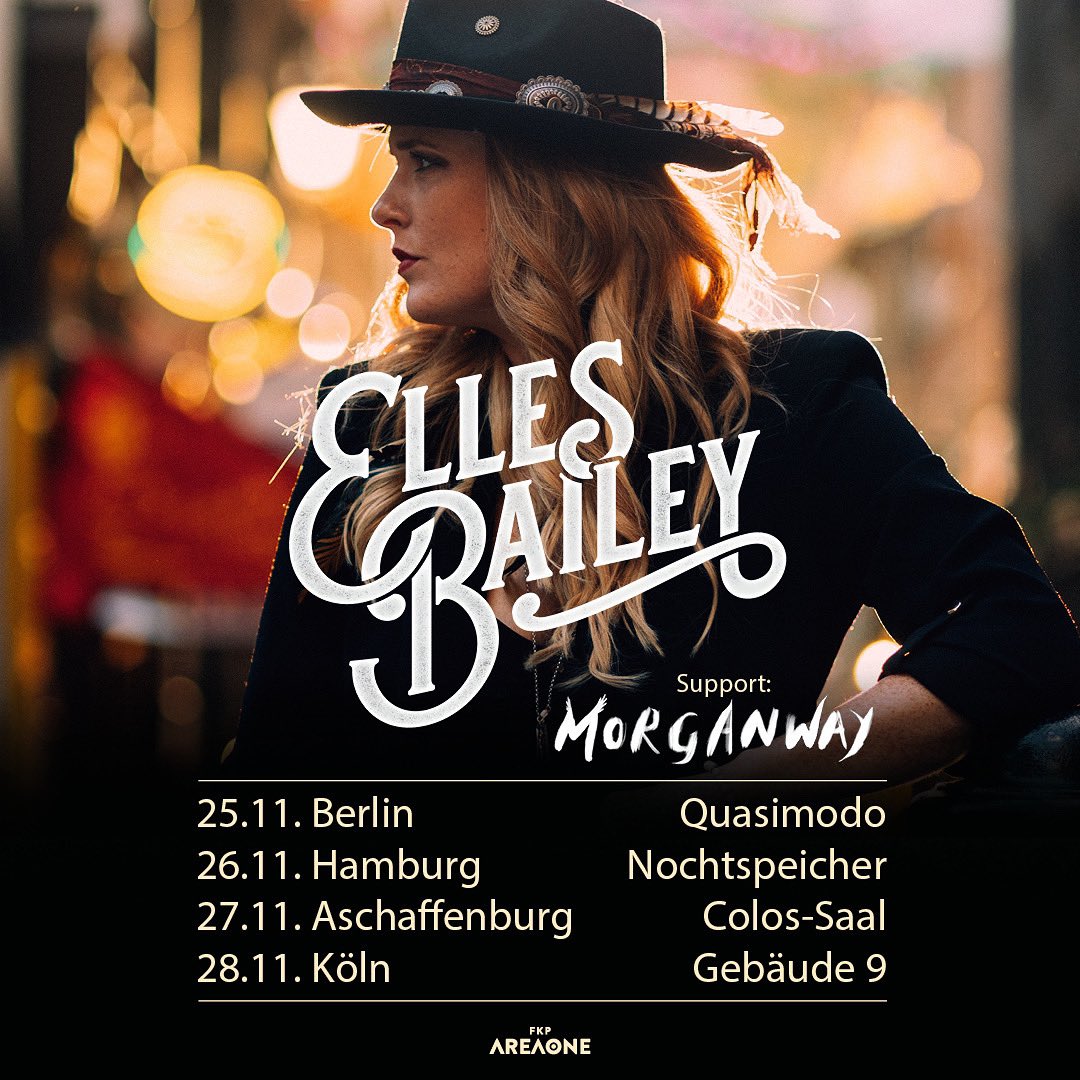 Tour Announcement! 💥💥 Super excited to say we’ll be supporting the fabulous @EllesBailey in Germany this November! This will be our first time playing in Germany and we can’t friggin wait 🤘 So thankful to Elles for this opportunity to spread the MW wings 🦋💙