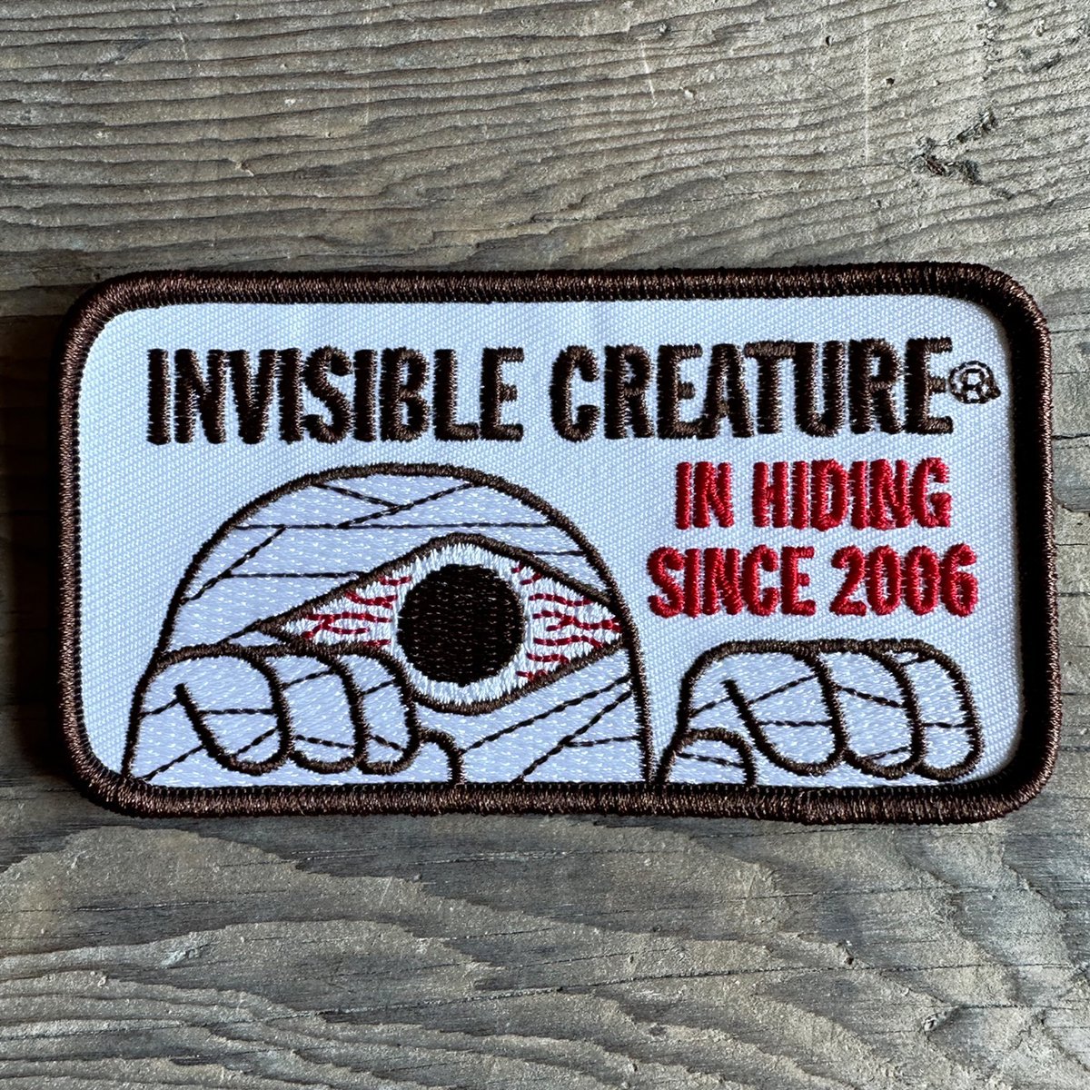 icreature's tweet photo. Always lurking in the shadows … and ‘In Hiding’ since 2006.
Collect all 10 #patches today and deck out your backpack, jacket or have them on display in your office.
https://t.co/CVJEMwWJQ9
#patch #patchcollection #designfeed #creativeagency https://t.co/BELAswzWXe