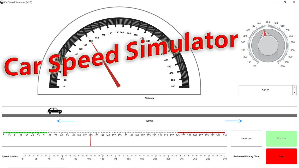 MatlabApps's tweet image. MATLAB Apps: Simulating Car Speed and Fundamental Physics Equations in MATLAB using App Designer
matlab-apps.com/2023/07/24/car…
#MATLAB #AppDesigner #simulation #modeling #carsimulator #carspeed #education #physics #app_designer #MatlabProgramming