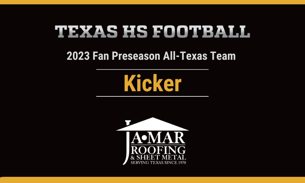 Fan Vote Preseason All-Texas Team: Kicker Vote

Vote here: texashsfootball.com/fan-vote-prese…