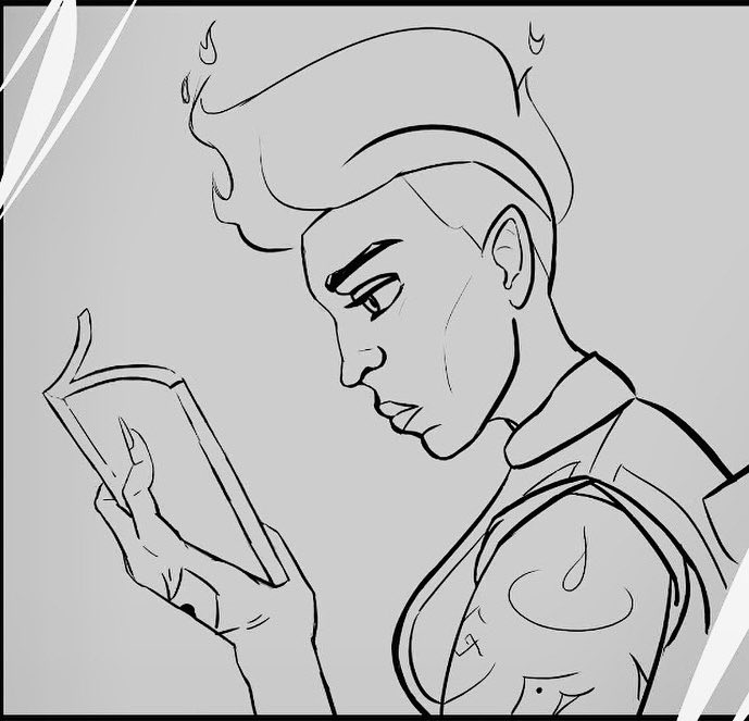heyitsphoenixx's tweet photo. ayda comic wip #d20 #dimension20 #d20fanart #dimension20fanart #fantasyhigh #aydaaguefort #art #drawing #digitalart #wip https://t.co/oKN36DKtJT