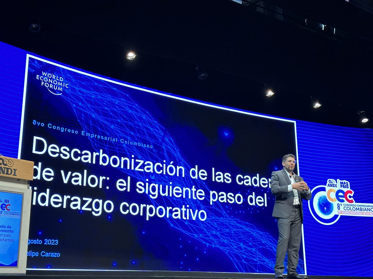 Conferencia - Descarbonización de las cadenas de valores. <a href="/ANDI_Colombia/">ANDI</a>