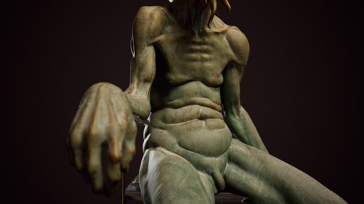 Kroustibate's tweet photo. Anatomy study I did a few days ago

#anatomy #zbrush #sculpture https://t.co/Sy3sMFfa7T