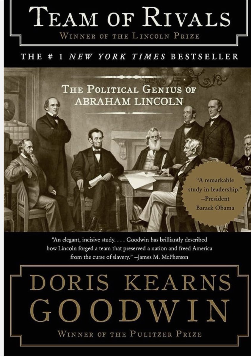 Presidential Wisdom (@prezwisdom) on Twitter photo 🚨BOOK GIVEAWAY🚨
Our next giveaway will be the epic <a href="/DorisKGoodwin/">Doris Kearns Goodwin</a> book:
“TEAM OF RIVALS:
The Political Genius of
Abraham Lincoln”
RULES:
1. Must be following me
2. Must RT this tweet
3. Must follow <a href="/ALPLM/">Lincoln Presidential Library</a>
WINNER WILL BE PICKED ON SUNDAY
GO‼️
#POTUS 📚🇺🇸 🚨BOOK GIVEAWAY🚨
Our next giveaway will be the epic <a href="/DorisKGoodwin/">Doris Kearns Goodwin</a> book:
“TEAM OF RIVALS:
The Political Genius of
Abraham Lincoln”
RULES:
1. Must be following me
2. Must RT this tweet
3. Must follow <a href="/ALPLM/">Lincoln Presidential Library</a>
WINNER WILL BE PICKED ON SUNDAY
GO‼️
#POTUS 📚🇺🇸