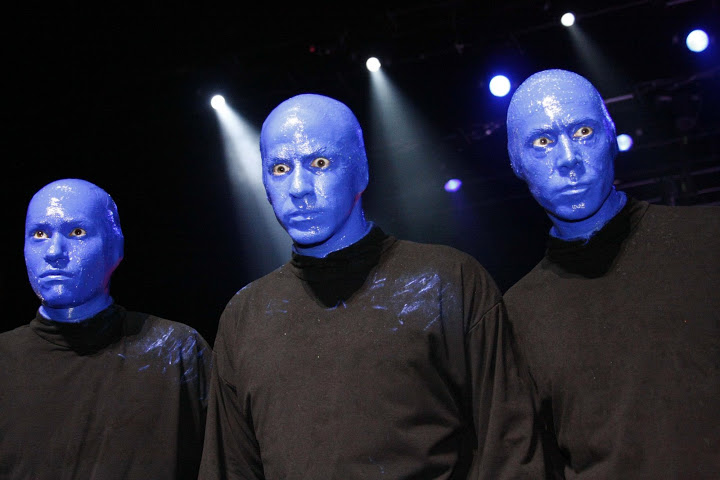 Putting this out into the universe: Do you know Matt Goldman, founder of Blue Man Group and Blue School? Asking for me. I have an idea...that involves blue bald drummers. I also need about $15,000 in funding. Who's in? <a href="/bluemangroup/">Blue Man Group</a>