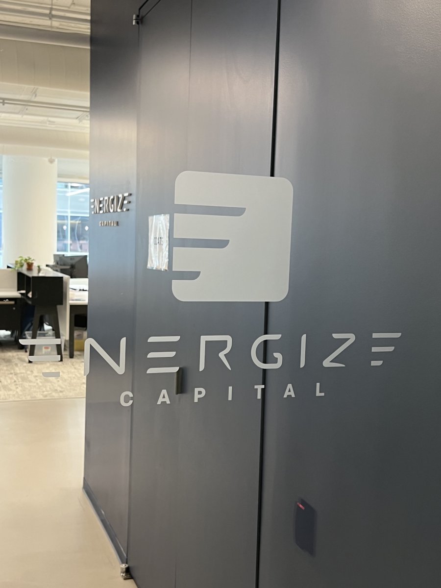 Out with the old and in with the new!!! Exciting things to come <a href="/EnergizeCapital/">Energize Capital</a> ⚡️