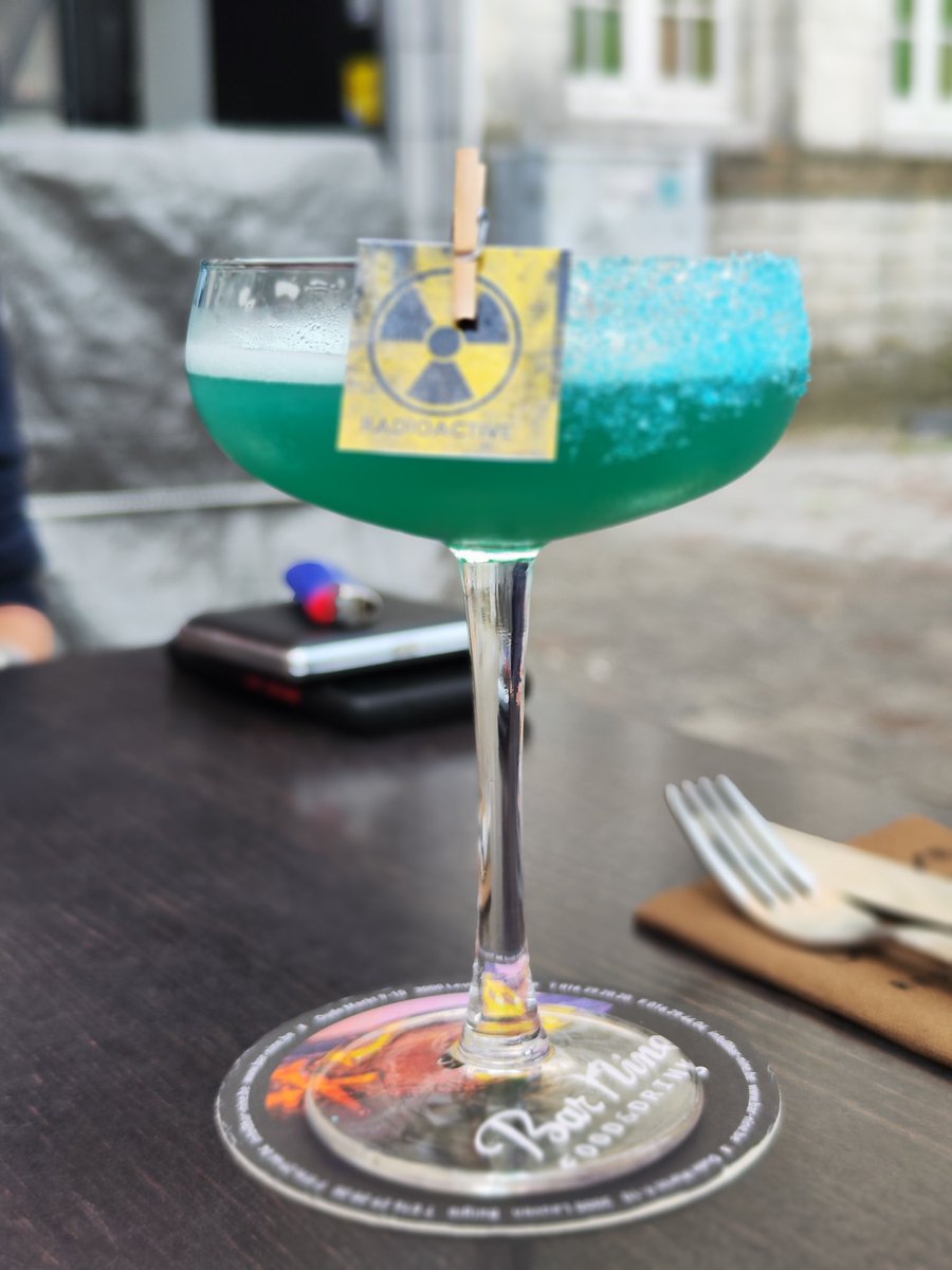 Oppenheimer's Toxic Treat #cocktail made in #leuven