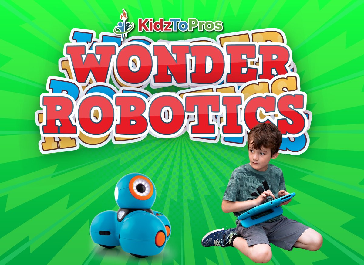 KidzToPros's tweet image. Do you love Robots? 🤖 WE DO, TOO!
Check out KidzToPros Wonder Robotics After-School Programs! ✨ Dive into the world of robotics, innovation, and endless possibilities. 🚀🌟
#WonderRobotics #KidztoprosAdventures #CodeAndCreate