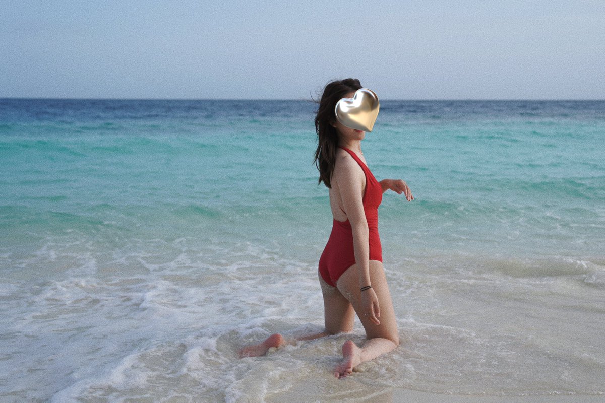 出去玩真的是高产呀。
不过怎么拍照拍得还湿了呢，你也是叮当喵嘛😝