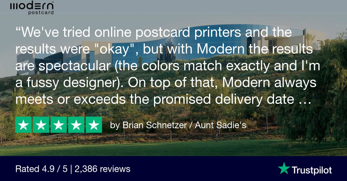 Modern Postcard tweet media