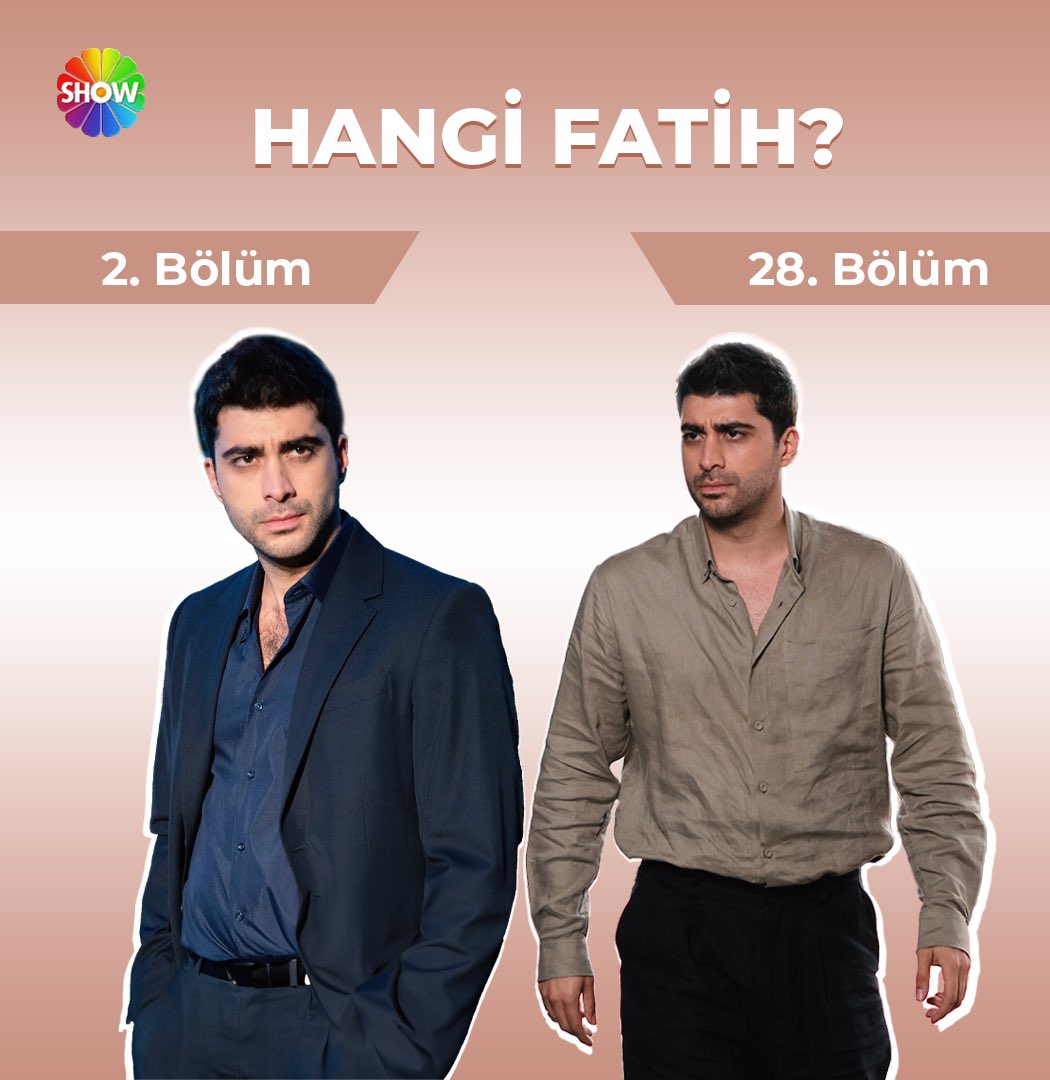 Senin için, tüm her şeyiyle hangi Fatih daha iyi?🫵 #KızılcıkŞerbeti @showtv