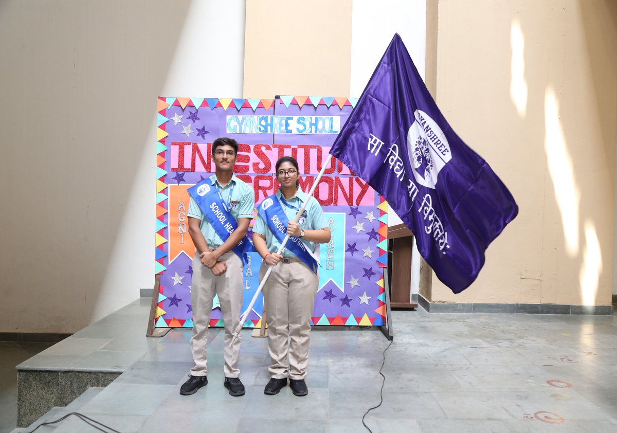 Gyanshree School, an institution dedicated to nurturing future leaders and visionaries, held its Investiture Ceremony for the academic session 2023-24 on the 18th of August, 2023. The Chief Guest for the event was Mr Pradeep Srivastava, esteemed Member of the Executive Committee.