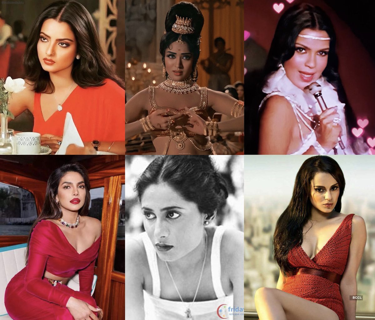 her taste! 😍 Queen #SobhitaDhulipala's list of inspirational actors is 10/10 perfect ♥️

'Question: Actress that inspires you?'
'For a variety of reasons: Rekha Ji, Vyjayanthimala ji, #ZeenatAman, #PriyankaChopra @priyankachopra , #KanganaRanaut, #SmitaPatil = Icons.' -@sobhitaD