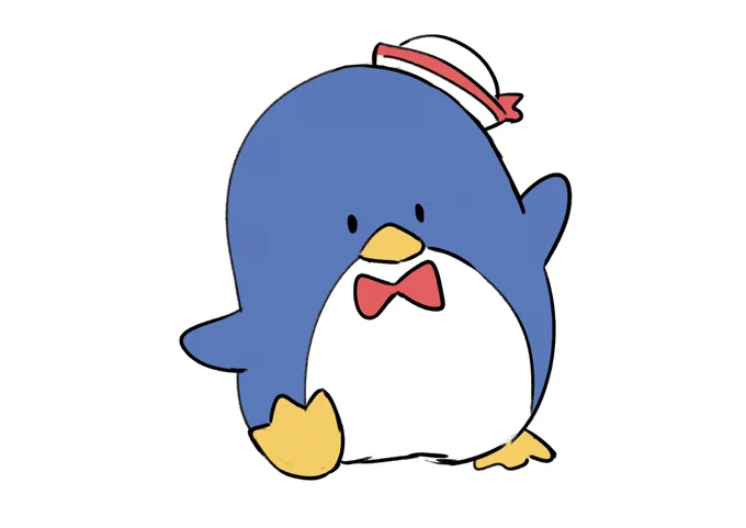 6枚描いたって言ったけど1枚はほぼノーカンです#梨本うい #はちたろう #タキシードサム  