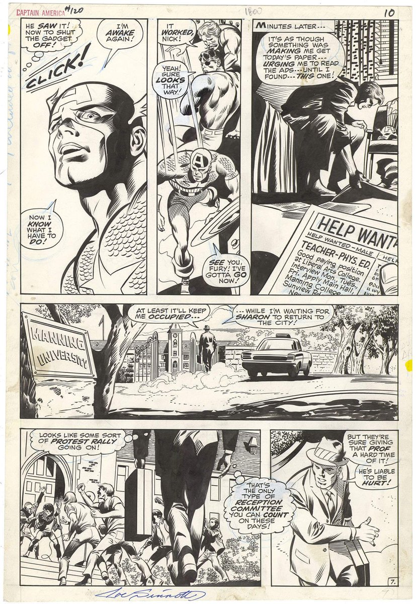 Gene Colan and Sinnott were quite a team. I still like Palmer over Gene but this is something quite different 