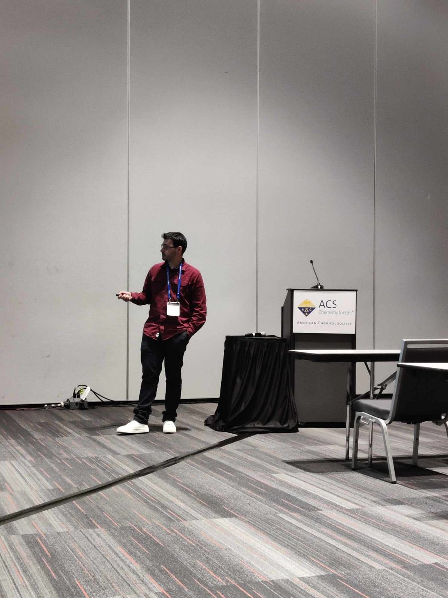 greaneygroup's tweet image. Also, Tasos represented the group this week at #ACSFall2023, presenting his work on C-N aniline arylation!