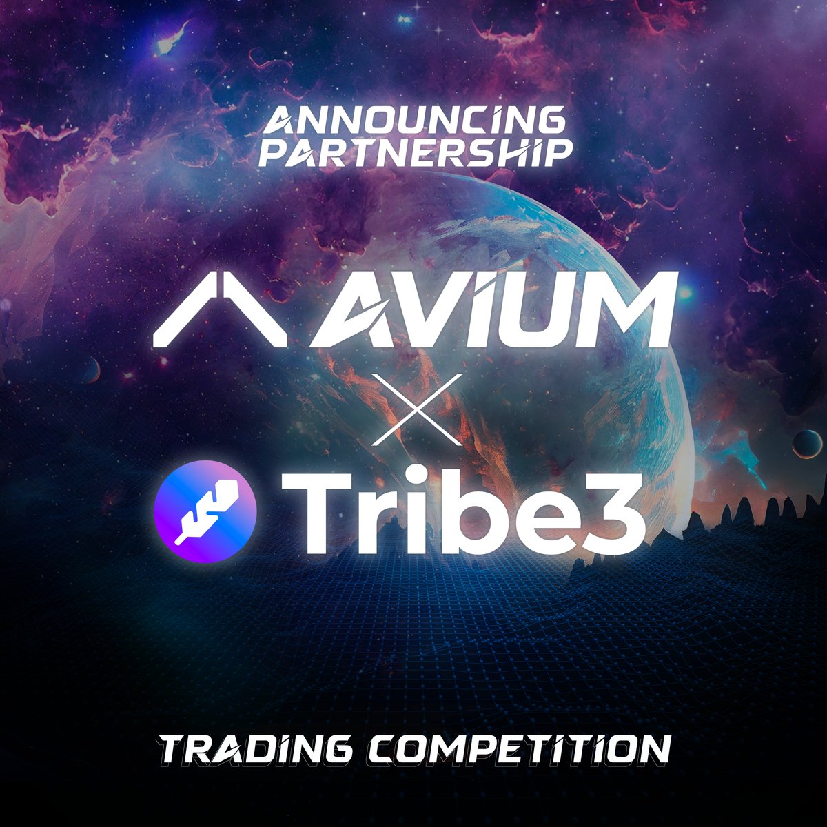 Announcing an initiative supported by @Tribe3Official ,  an Avium exclusive trading competition.

For more information, please visit our Discord.