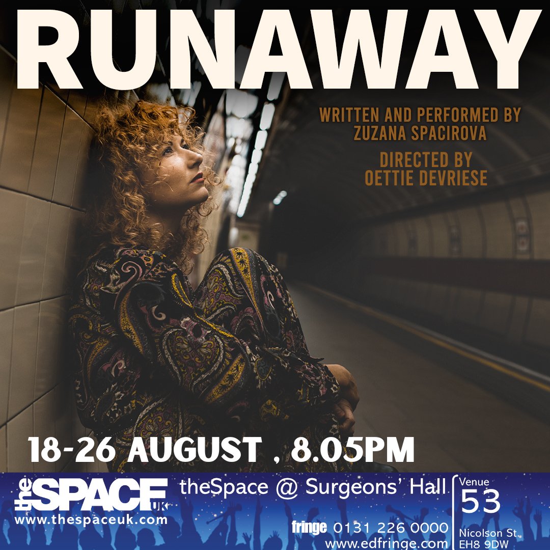 Hi #TweetTheMedia, we would love to have some press for Runaway!

Writing debut of international actor and writer. A story about chasing dreams and finding home in a foreign land (also about a talking self checkout called Beatrice)

Surgeons hall, 8.05
tickets.edfringe.com/whats-on/runaw…