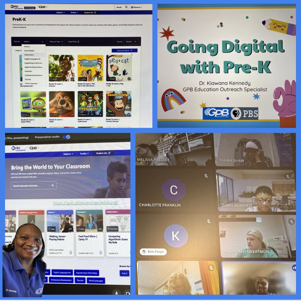 Great morning spending time with <a href="/GriffinSpalding/">Griffin-Spalding K12</a> new pre-k teachers! Thank you <a href="/lfbearden99/">Dr. Chris Bearden</a> for inviting me to provide PL on <a href="/GPBEducation/">GPB Education</a> instructional content digital resources. Wishing pre-k teachers &amp; students an awesome school year!! <a href="/pbsteachers/">PBS Teachers</a> #studentengagement