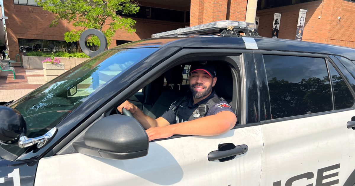 ca_reon's tweet photo. “I always knew baseball wouldn’t last forever”: Former Blue Jay Dalton Pompey on his new career with the Hamilton Police Service https://t.co/wBwbOFLpCV https://t.co/oxSBo301qD