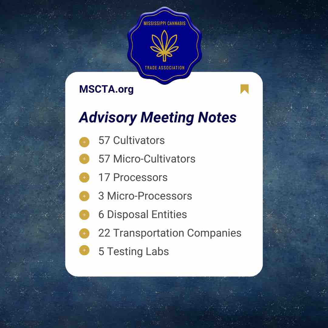 Advisory Meeting Notes from 8/15/23. 

#MSCTA