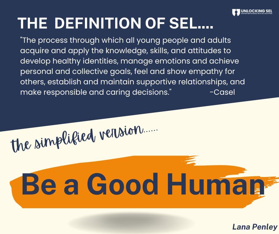 Be a good human......