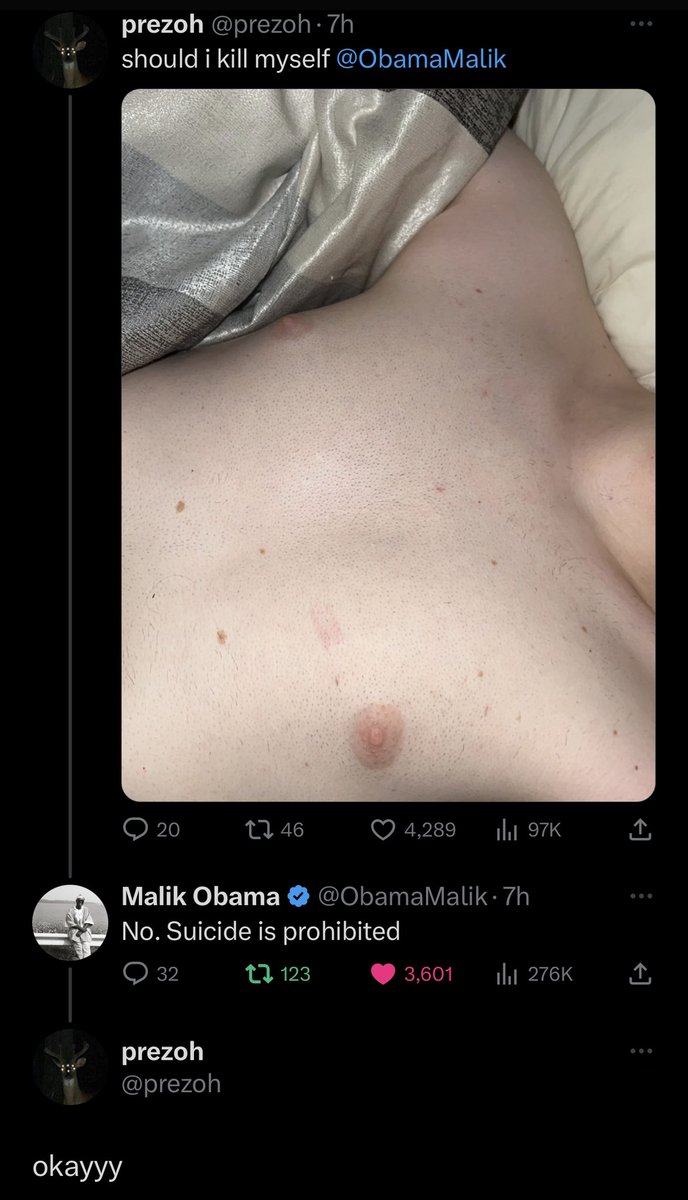 barack obama's big brother looked at my nipples