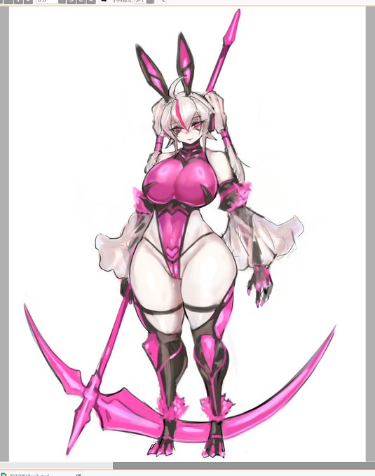 OC - Evil Ruby 🐰 Working~ 