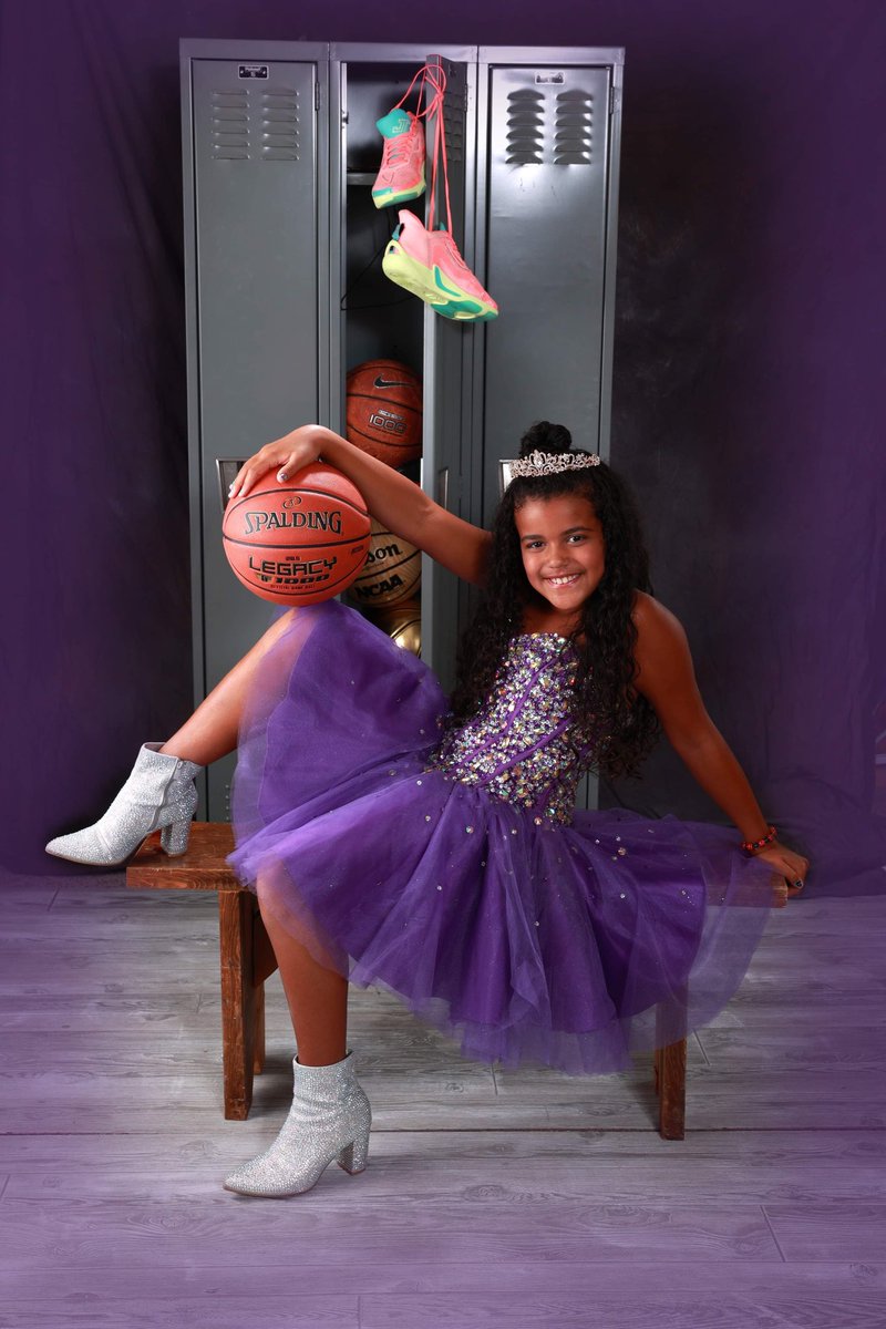 VB_CoachLake's tweet photo. “My headband is my crown. My sneakers are my heels. The court is my ballroom. My sweat is my glitter. And the basket is my date. I’m a basketball princess.”

LaDayiah wanted a mini “Basketball Princess” photo shoot for her birthday. Possibly the next @Reese10Angel Bayou Barbie? https://t.co/jutVQw50Mw