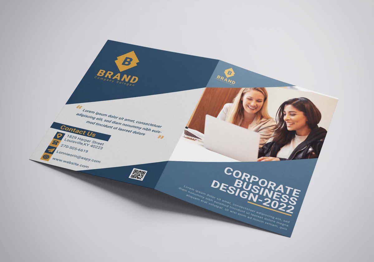 Programmer_Titu's tweet image. Check out new work on my @Behance profile: &quot;Corporate Business Bifold Brochure&quot; be.net/gallery/162021… 
#bifoldbrochure #graphichdesigner
