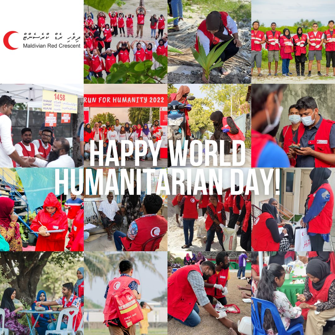 Happy #WorldHumanitarianDay2023!

Let's honor the work of our committed and compassionate volunteers, members and staff who have been working to change lives.

No matter where, no matter who, #NoMatterWhat. Thank you humanitarians❤️