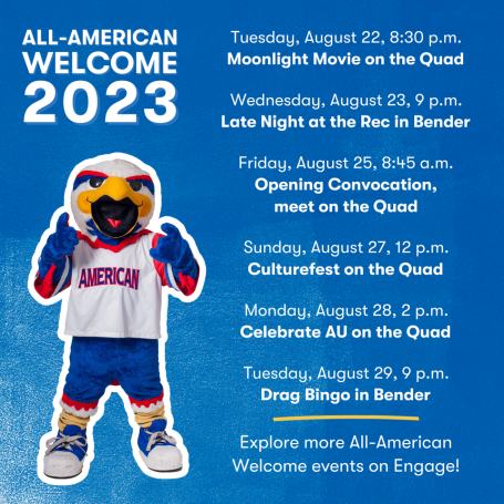 American University tweet media