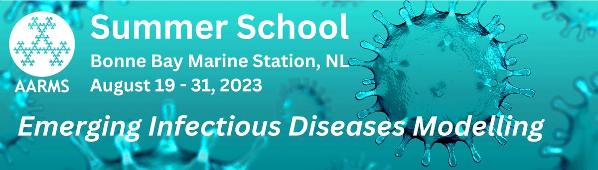 📚Exciting news! The 2023 AARMS-EIDM Summer School starts Aug 19 at Bonne Bay Marine Station, NL. Six of our members, @amy_hurford, @julien_arino, @AmyGreerKalisz, @BouchraNasri, Jane Heffernan & James Watmough, will teach & share expertise! 🔗Learn more: bit.ly/45w6XOs