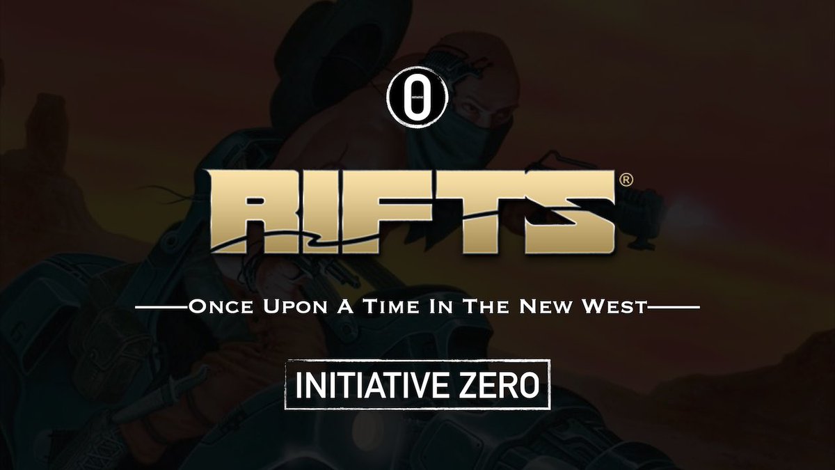 Hey #ttrpgcommunity! We’ve got two new episodes over at YouTube.com/@initiativezero. Like horror and mystery? Check our Second City Chronicle #ChroniclesofDarkness #actualplay. More a kitchen sink sort of gamer? Check out our #Rifts adventure Once Upon A Time In The New West.