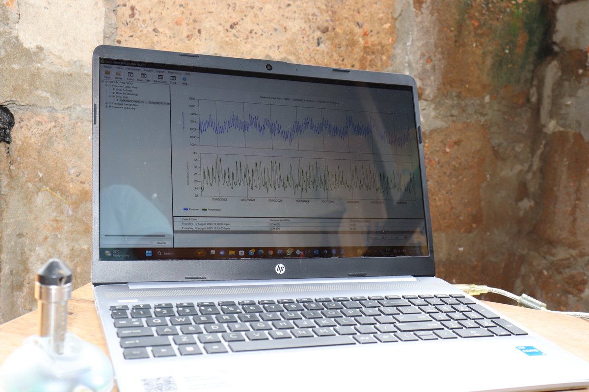 NwrmaSL's tweet image. With @WorldBank support thru #Resilience_Urban_Sierra_Leone_Project(RUSLP), we're developing a #Hydromet&amp;amp; Flood #EarlyWarningSystem (EWS) for 🇸🇱. We've installed #diversensors in some #waterwaysin Freetown to integrate resilience and #EWS across urban settlements. #Water