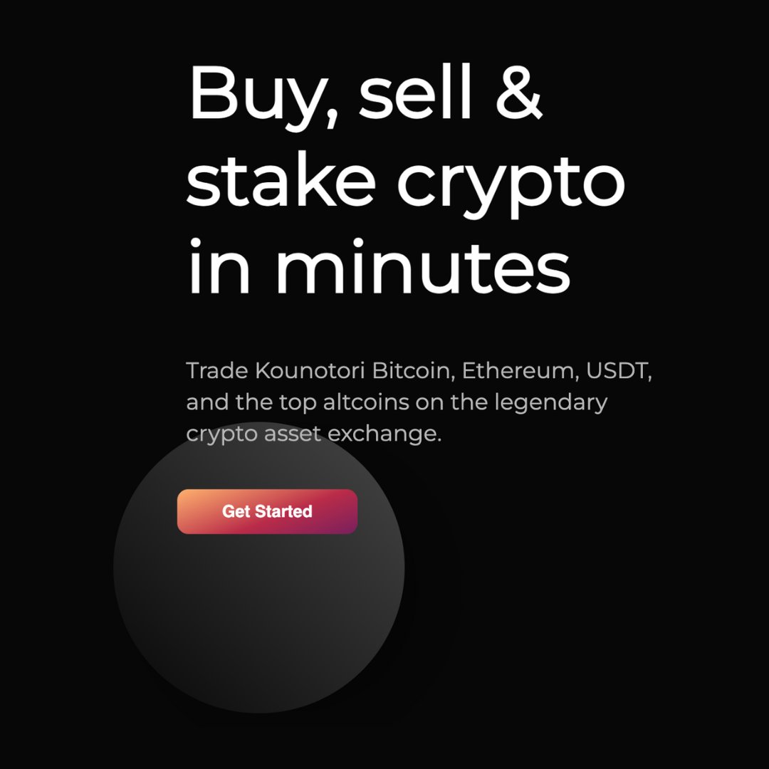 Tech Alchemy (@techalchemy) on Twitter photo We are proud to offer our services to $KTO, supporting them in their quest to revolutionise the crypto trading experience with <a href="/KounotoriToken/">Kounotori Token</a>
With a strong focus on user-centric design, <a href="/KounotoriToken/">Kounotori Token</a> ’s <a href="/KTO_Exchange/">KTO Exchange</a> aims to simplify crypto trading for all.
Their mission? 👇 We are proud to offer our services to $KTO, supporting them in their quest to revolutionise the crypto trading experience with <a href="/KounotoriToken/">Kounotori Token</a>
With a strong focus on user-centric design, <a href="/KounotoriToken/">Kounotori Token</a> ’s <a href="/KTO_Exchange/">KTO Exchange</a> aims to simplify crypto trading for all.
Their mission? 👇