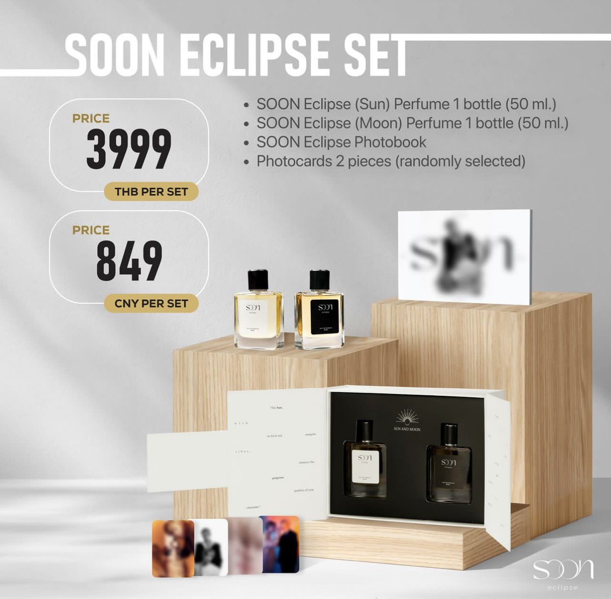 BounPrem の香水ブランド Soon Eclipse set