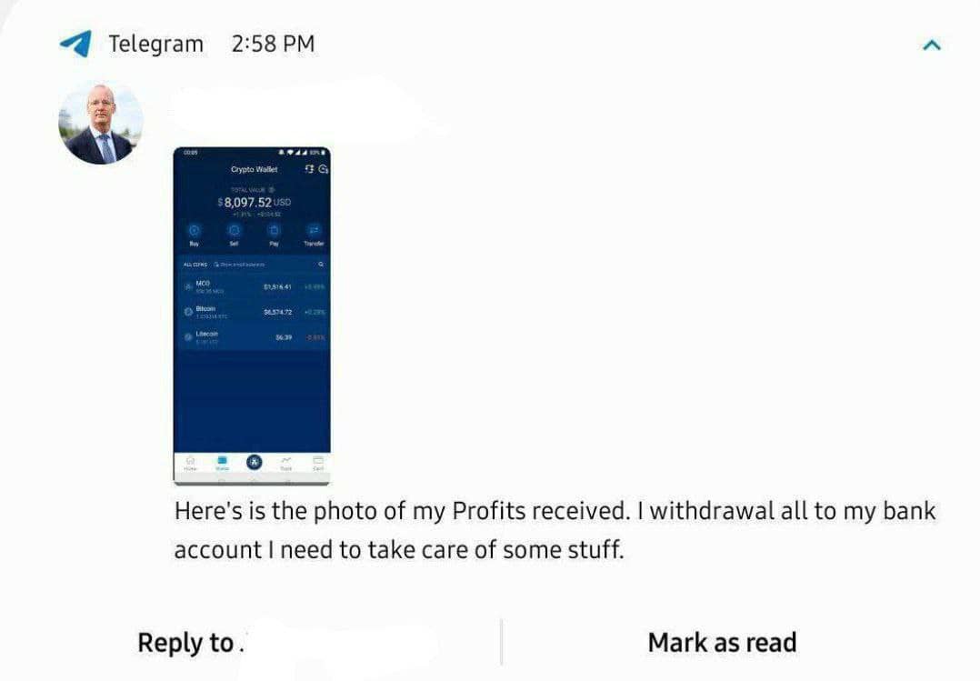 Congratulations..dm me and I will teach you on how you can start earning $15k weekly #bitcoins #eth #nft #profit #earn t.me/financemarket_…