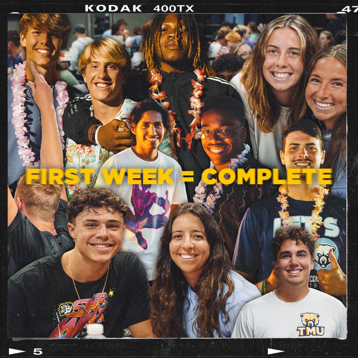 TruettMcConnell's tweet photo. And just like that, the first week is DONE! ✅
Keep up the great work, students! 📚👏 #WeekOneDone https://t.co/I1XELOrxWV