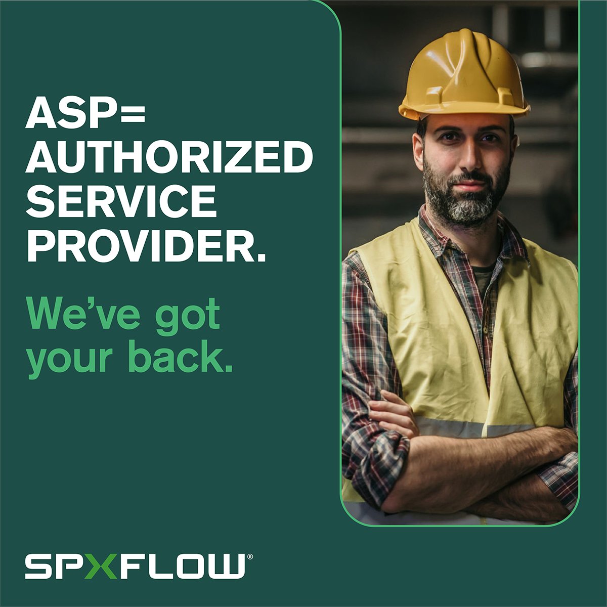 SPXFLOW's tweet image. This new service model ensures someone&apos;s always nearby. They use OEM parts to meet our same quality standards for increased uptime and peace of mind: bit.ly/44XTkru

#IndustrialMixers #MixingTechnology #ProcessingEquipment #ManufacturingSolutions #Mixing #Agitators