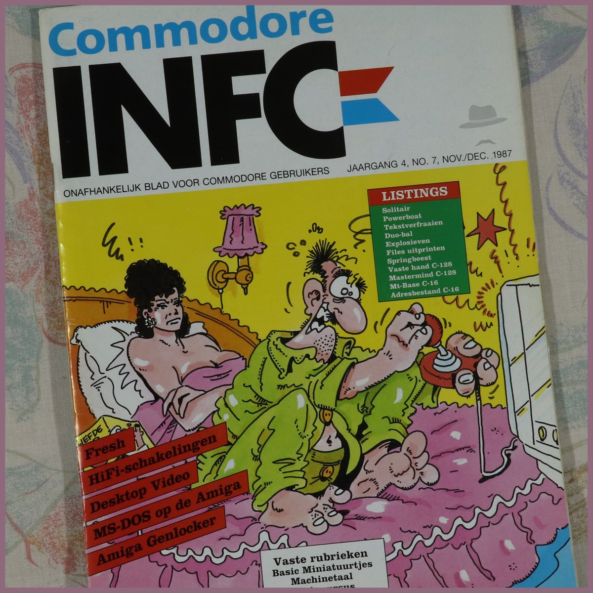 This by far my most favorite #MagazineCover I have in my posession #Retro #RetroComputing #RetroComputer #RetroGaming #RetroGame #Commodore #Commodore64 #C64 #C64c #CommodoreInfo