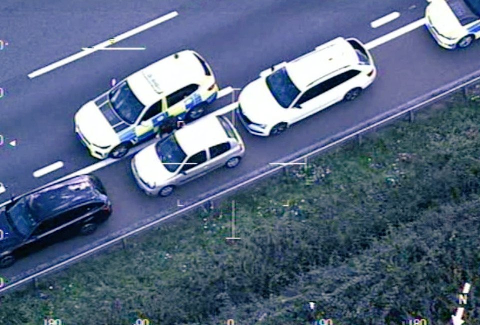 Devon and Cornwall Police - No Excuse (@dc_noexcuse) on Twitter photo Male wanted for serious offences intercepted on the M5 after travelling at speed from the <a href="/LauncestonPol/">Launceston Police</a> area, attempting to evade capture. Stopped & arrested with support from <a href="/NPASSouthWest/">NPAS South West Region</a> <a href="/DC_RPT/">Devon and Cornwall Roads Policing Team 🚔</a> <a href="/AllianceArv/">Alliance ARV</a> Male wanted for serious offences intercepted on the M5 after travelling at speed from the <a href="/LauncestonPol/">Launceston Police</a> area, attempting to evade capture. Stopped & arrested with support from <a href="/NPASSouthWest/">NPAS South West Region</a> <a href="/DC_RPT/">Devon and Cornwall Roads Policing Team 🚔</a> <a href="/AllianceArv/">Alliance ARV</a>