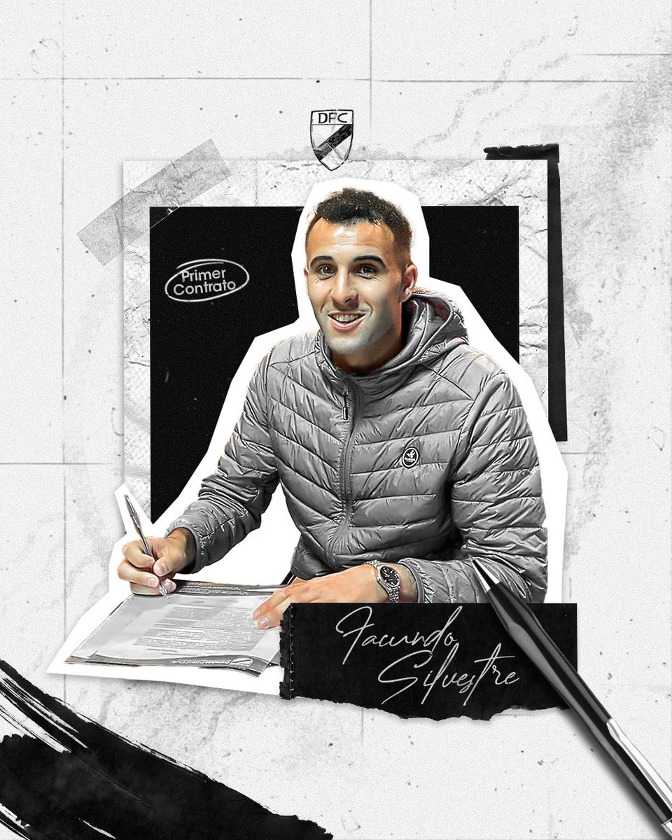 DanubioFC's tweet photo. 🚜 Facundo Silvestre estampó la firma en su primer contrato profesional con el 𝐃𝐚𝐧𝐮.
🫵🏻 ¡Con todo, Facu! https://t.co/DHmyIWr3ZP