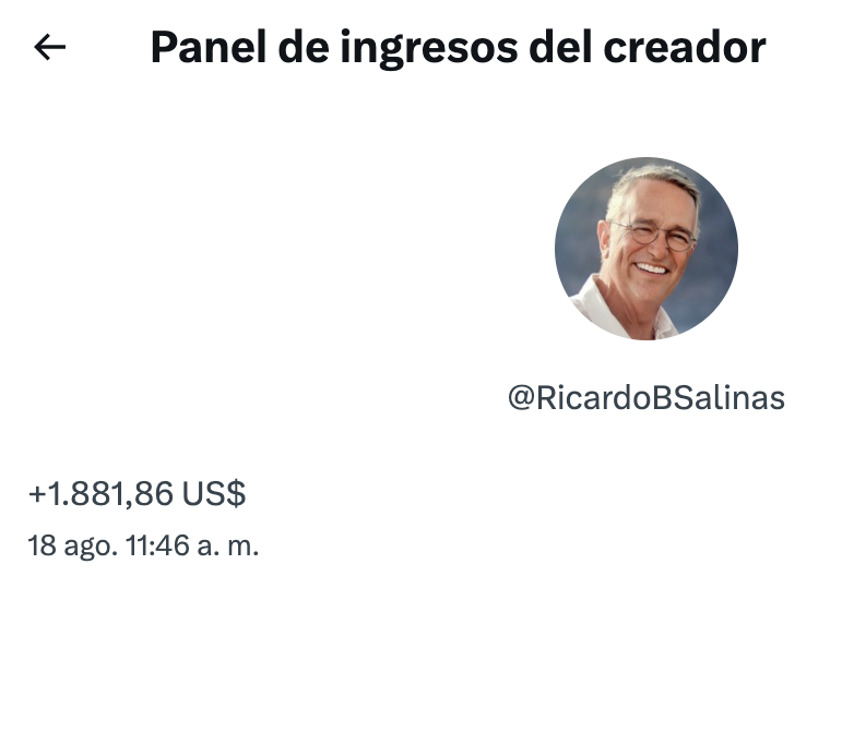 RicardoBSalinas's tweet photo. Gracias a todos los que hacen posible que me siga haciendo millonario ahora por expresar mis opiniones en Twitter 😌

Este mes gracias especiales a la Cenadora que aportó material para varios millones de "views" en mi cuenta, ya cayó mi primer pago jajaja.

Va a servir para dejar la propina hoy en la comida a la que vamos 😎