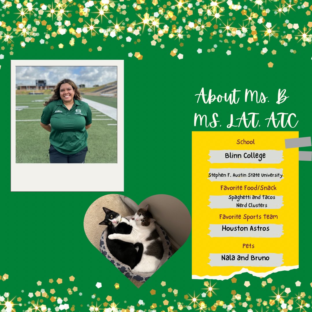 Last but not least meet the ✨SHS STAFF ATHLETIC TRAINERS✨we’re here for the safety of SHS athletes 💪🏽 We’ve got your back! #SpartanPride #AT4All #athletictrainer #ATsAreHealthcare