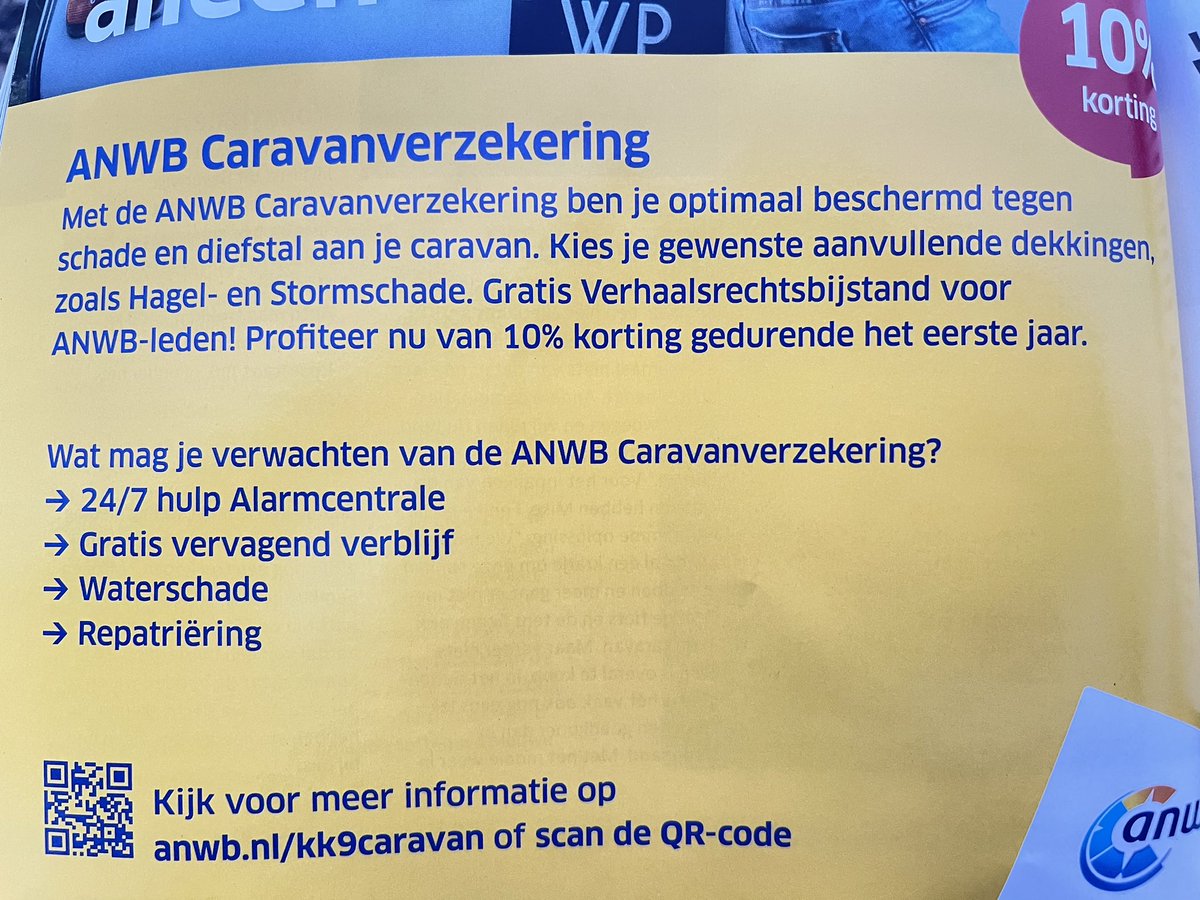 Grappig <a href="/anwb/">anwb</a>, gratis vervagend verblijf😀, Kampeerkampioen