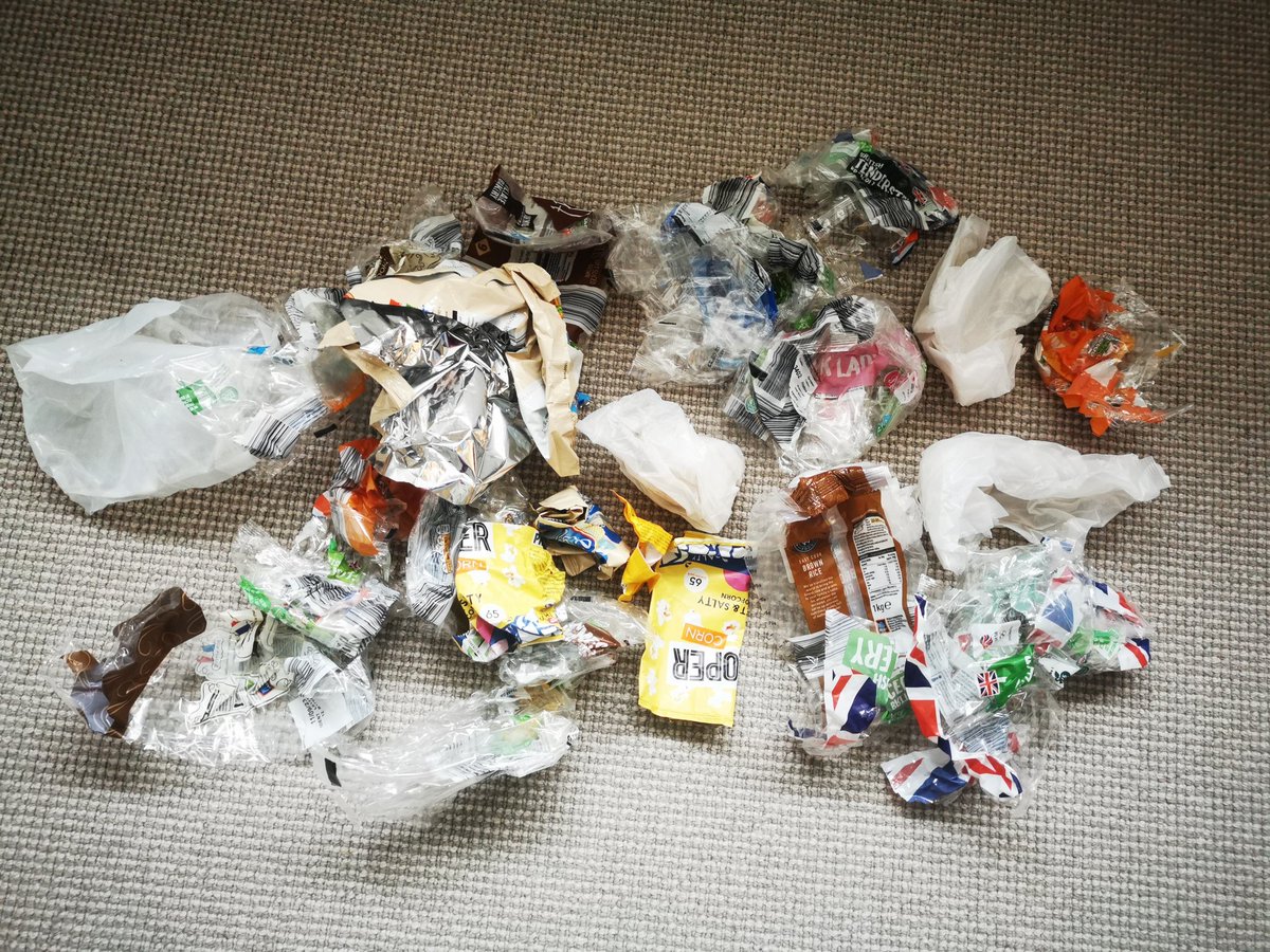 After seeing a recycling bin outside Aldi for plastics solely recycled at supermarkets, it triggered me to start checking packaging. After 2 weeks, I've been horrified how much we have been throwing away! If we all think about more green, the world will be a much better place♻️🌍