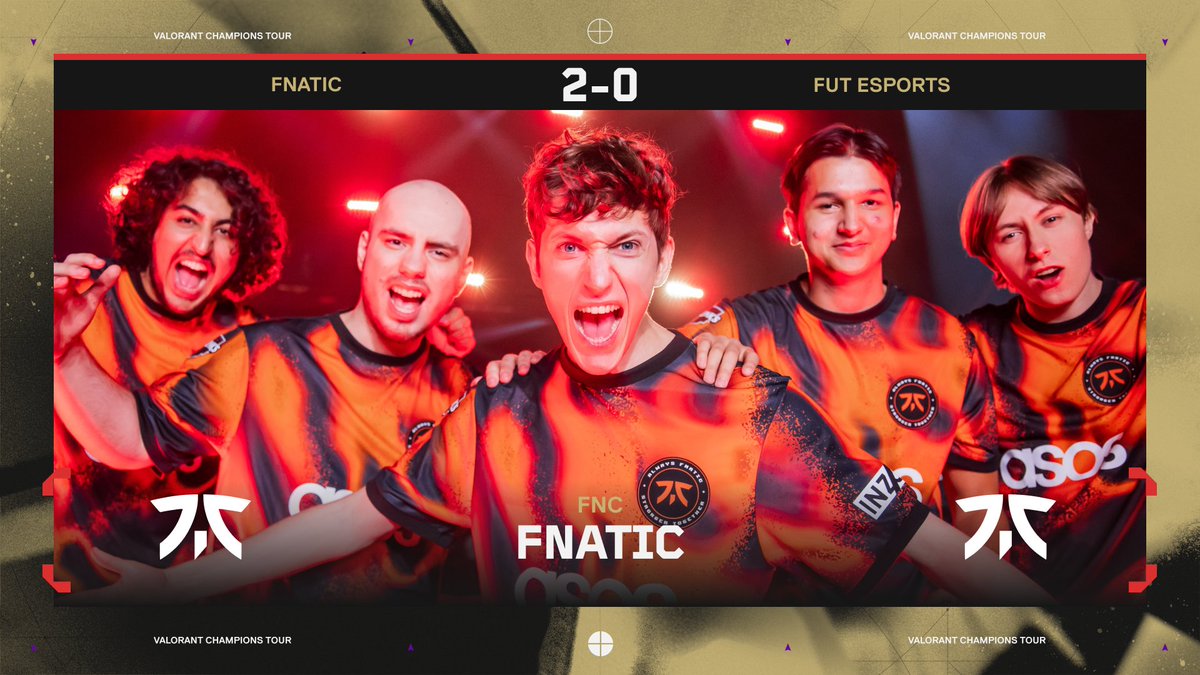 FNATIC on X: THIS IS VALORANT. THIS IS THE FNATIC ERA. WE ARE YOUR  #VCTLOCKIN CHAMPIONS!  / X