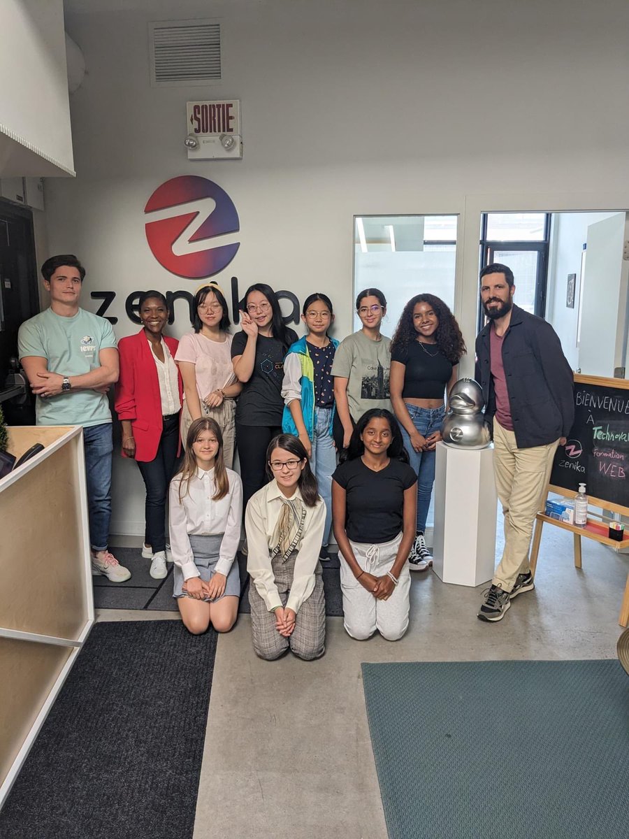TechnovationMontréal (@technovationmtl) on Twitter photo Durant 2 jours, des participantes de la cohorte 2023 du programme #Technovation ont participé à une formation sur les langages HTML5, CSS et Java Script et de coder un site web avec Quentin Morvan, développeur front-end chez <a href="/ZenikaCanada/">Zenika Canada</a>. Merci à toute l’équipe de #Zenika!! Durant 2 jours, des participantes de la cohorte 2023 du programme #Technovation ont participé à une formation sur les langages HTML5, CSS et Java Script et de coder un site web avec Quentin Morvan, développeur front-end chez <a href="/ZenikaCanada/">Zenika Canada</a>. Merci à toute l’équipe de #Zenika!!